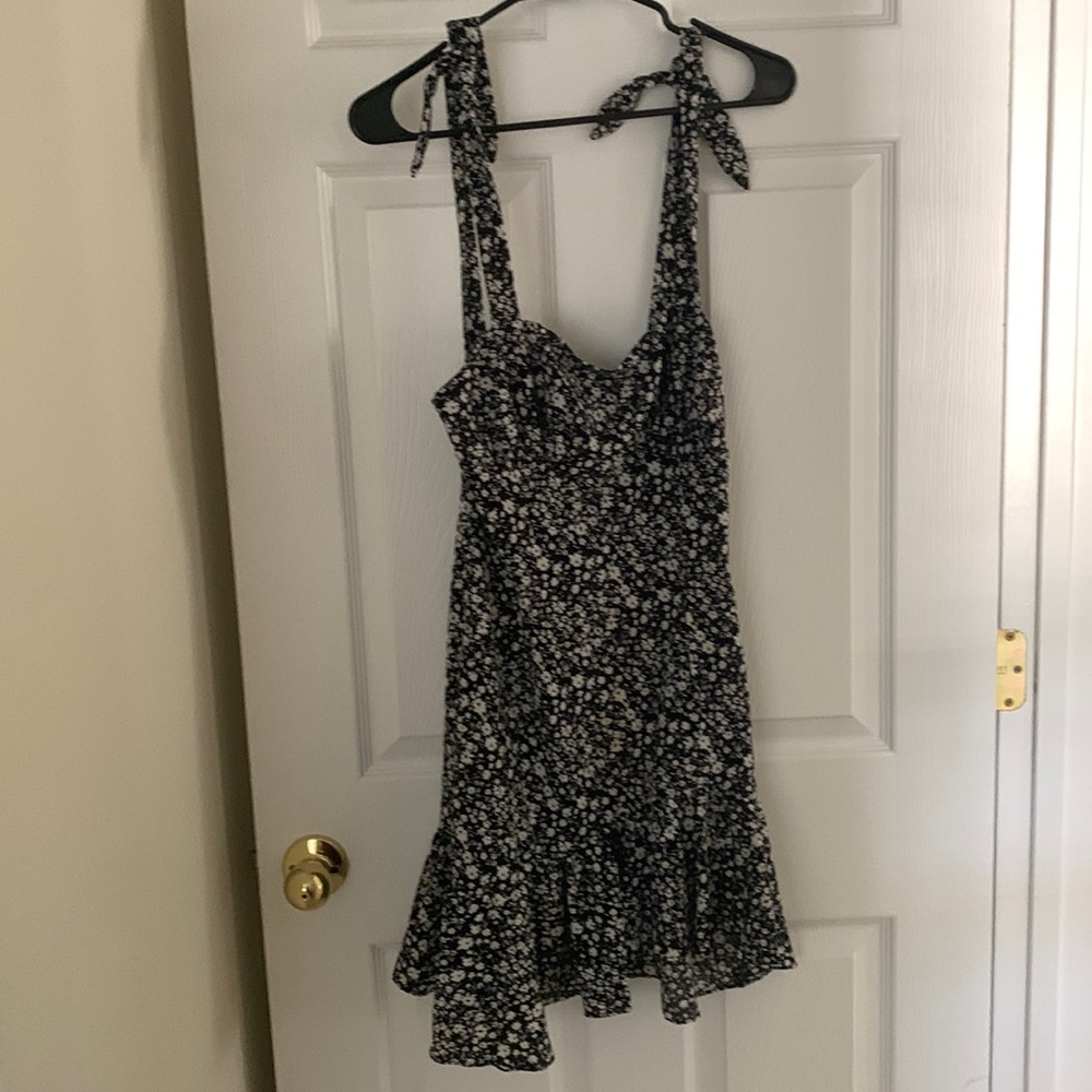 XS Sabo Skirt black and white dress